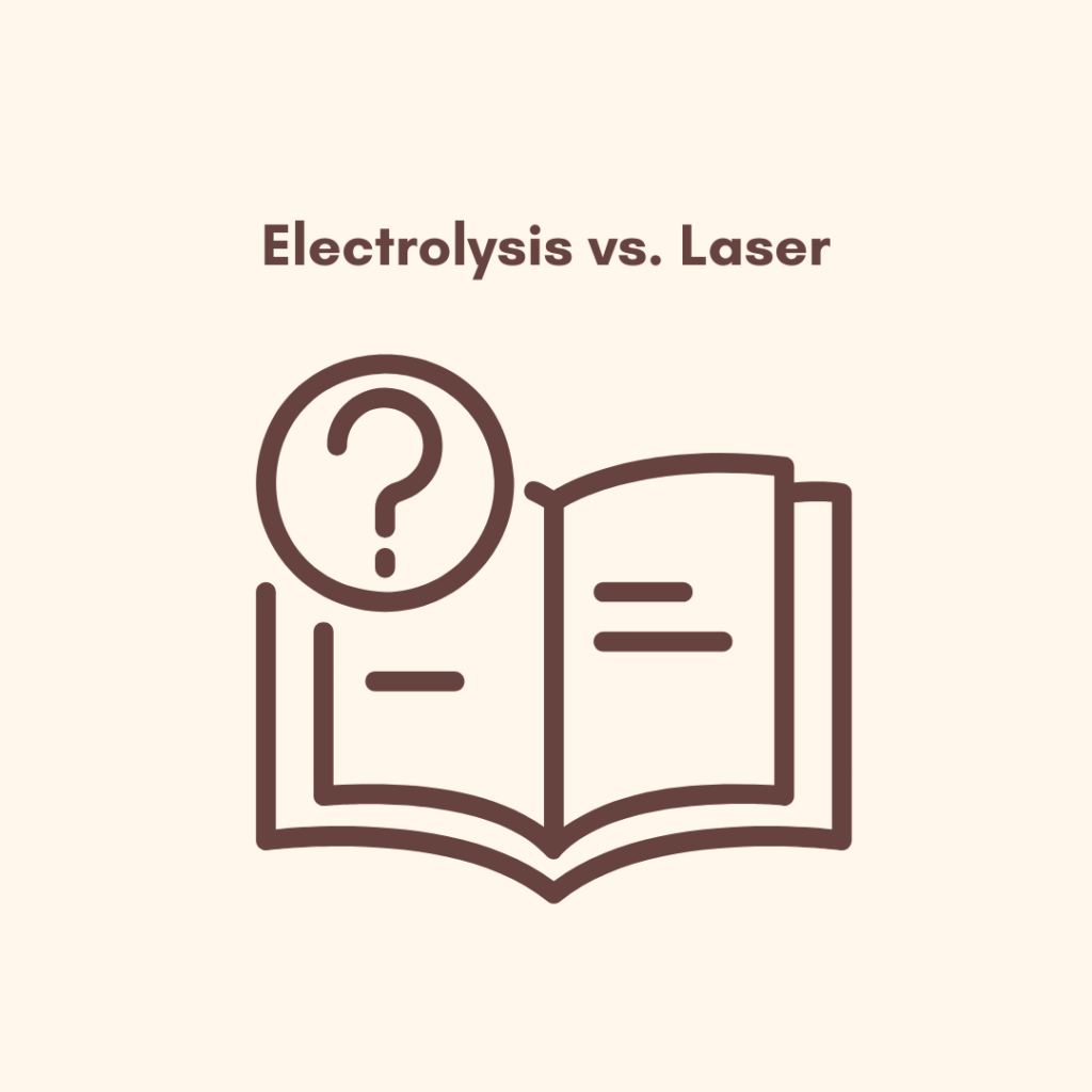 Electrolysis verses Laser Hair Removal