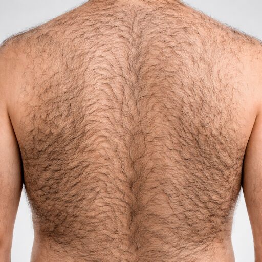 Electrolysis on Back hair